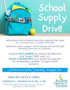 Donate to a School Supplies Drive that Benefits Local Kids